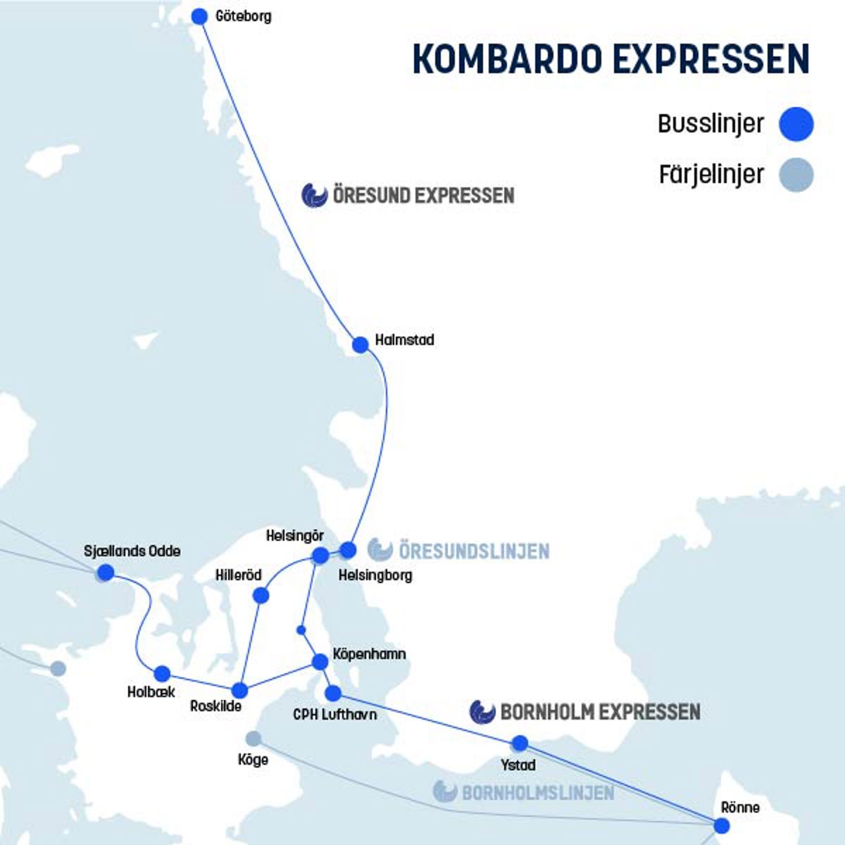 Molslinjen SE Kort KE BE OE V3 Kombardo M Bynavne Udsnit Sverige Ruter 600X600px