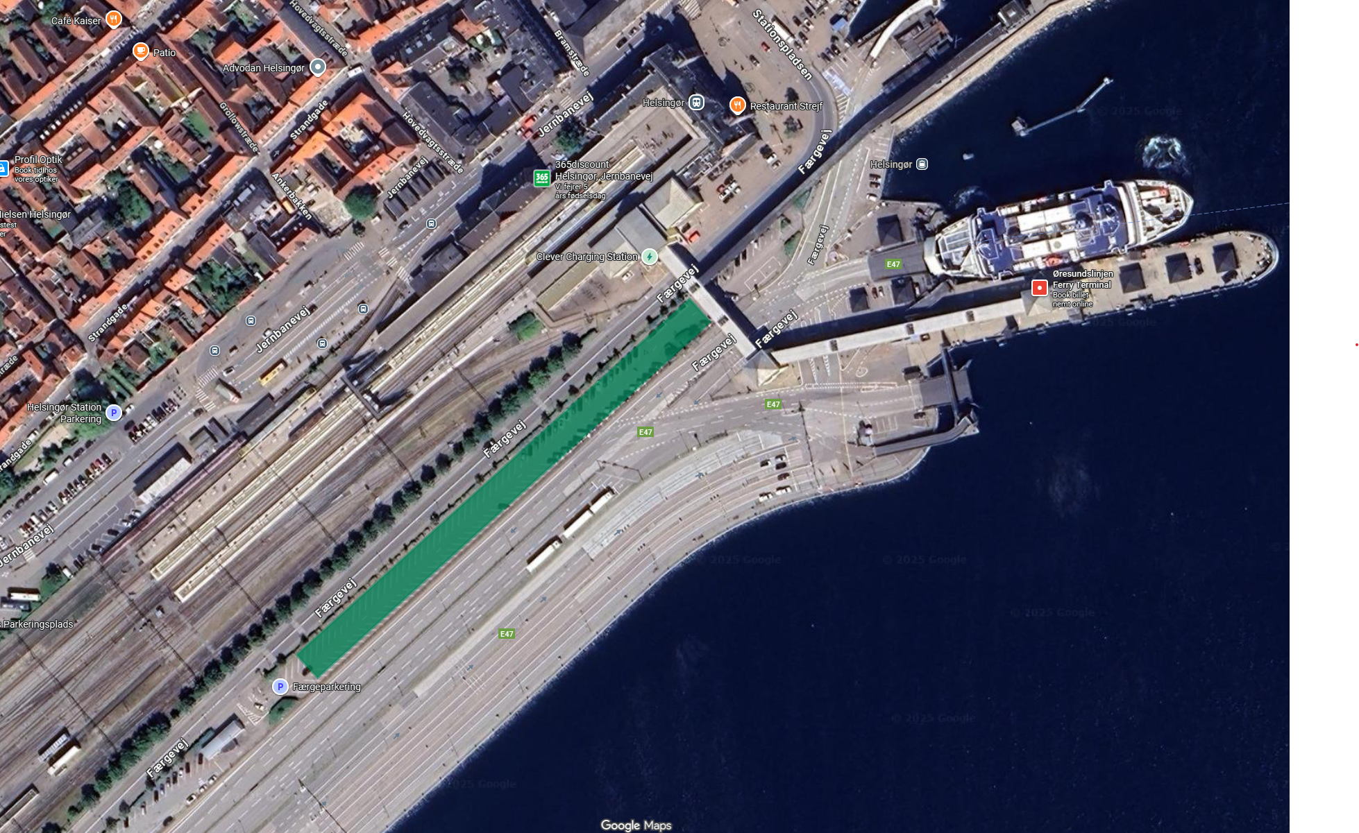 Parkering Helsingør M. Markering