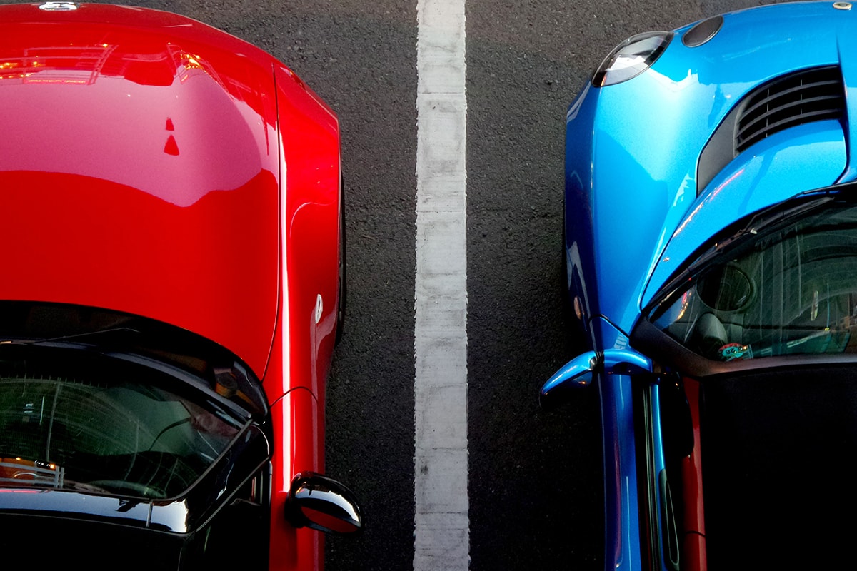 Red Blue Cars Sfw 1200X800
