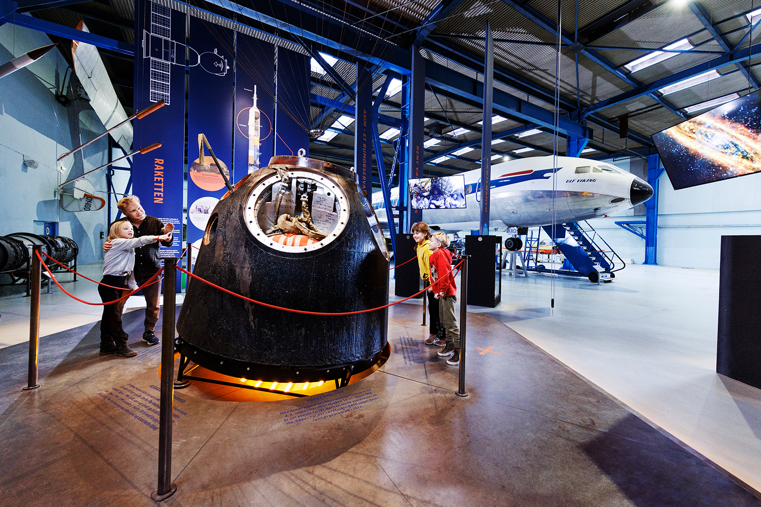 Se Andreas Mogensens Rumkapsel Danmarks Tekniske Museum Fotograf Miklos Szabo