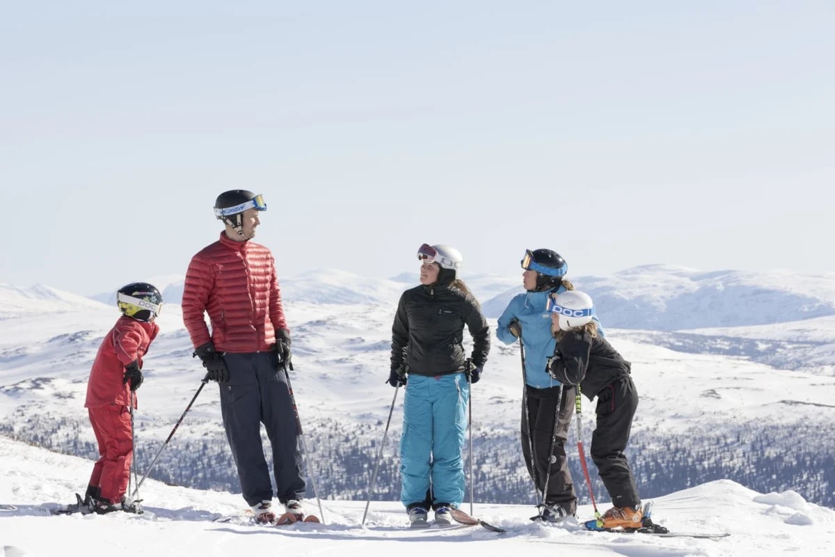 Niclas Vestefjell Skiing In Sweden 2001