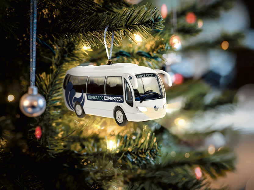 Kombardo Expressen Julekugle 400X300